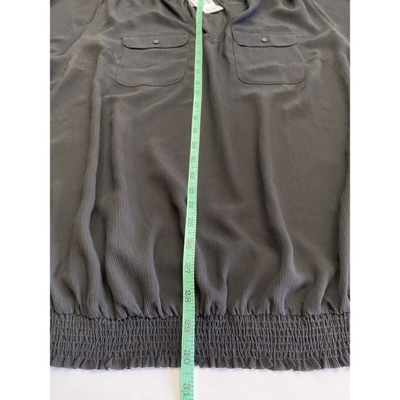 Lane Bryant Woman's Blouse, Size 22/24W, Black Polyester Sheer Shirt , NWT - Picture 4 of 10